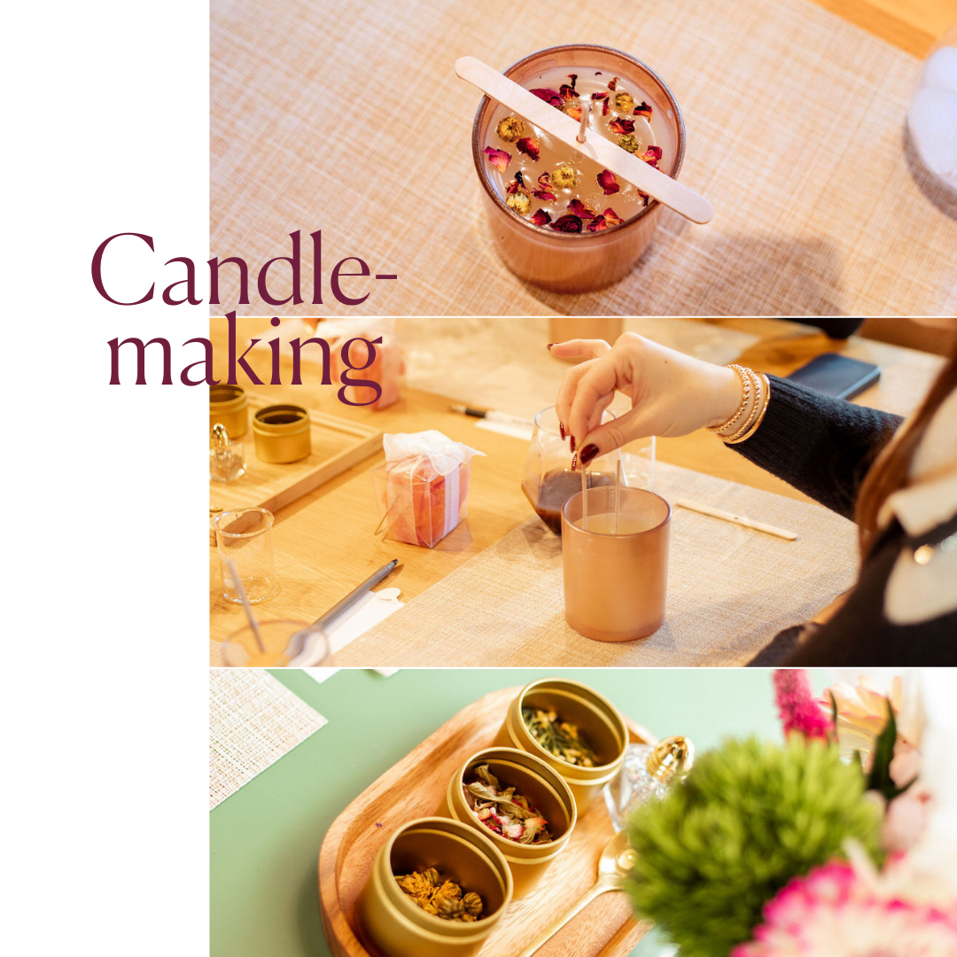 Paper Peony + Candle Making Workshop | Onsite- NYC
