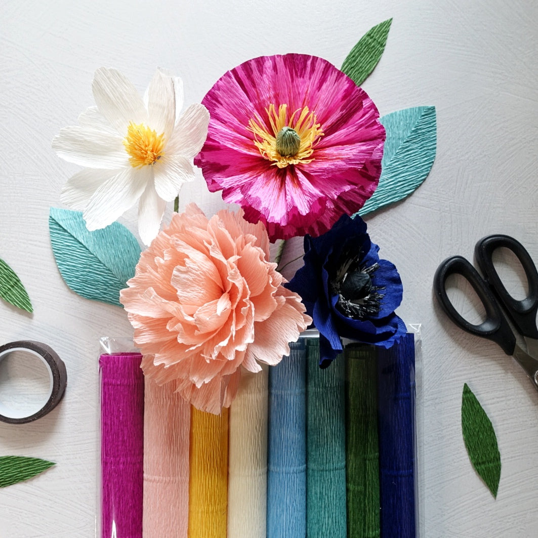 Paper Flower Tools & Supplies – Summer Space Studio
