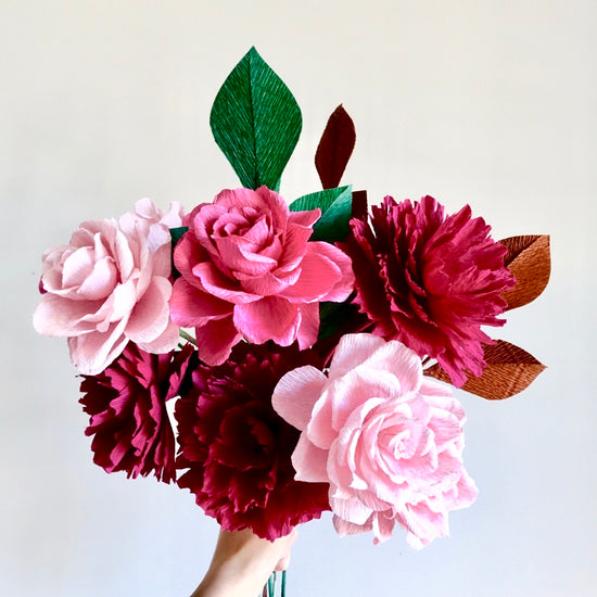 Make Your Own Paper Flower Bouquet – Summer Space Studio